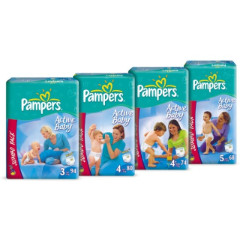 pampers nappies